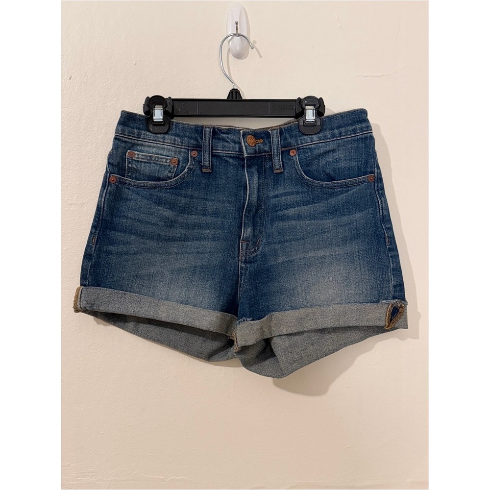 Madewell Rolled Hem Denim Shorts Size 27